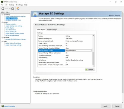 Graphics Settings for VR / Valve Index in iRacing