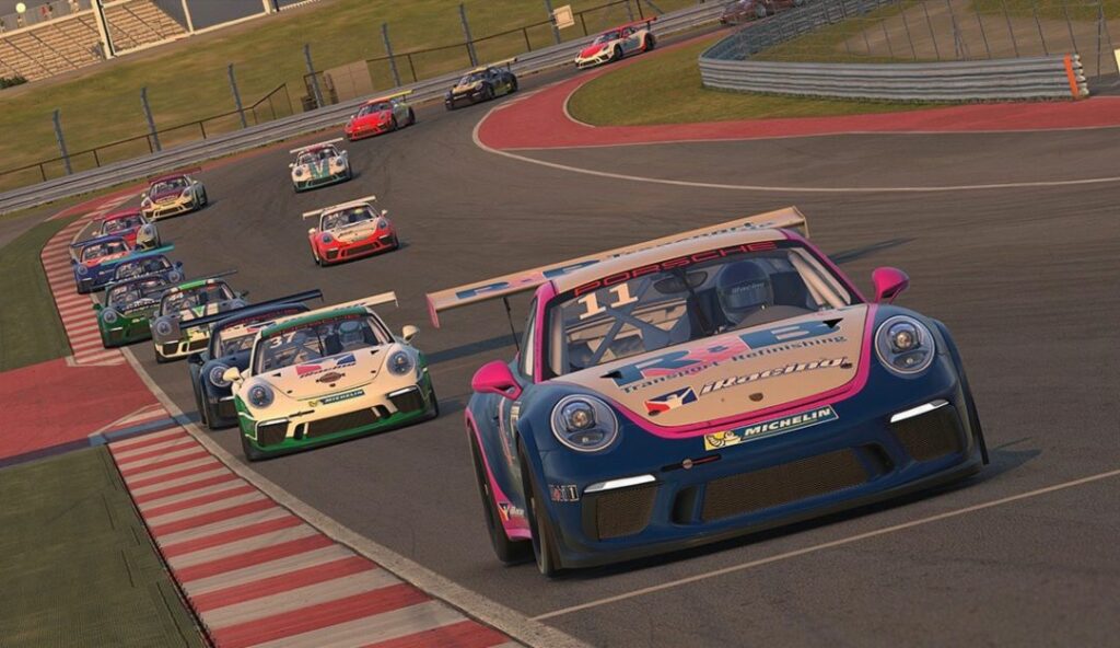 Porsche 911's in iRacing