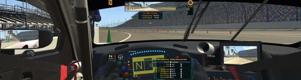 Correctly adjusted FOV in my 911 RSR