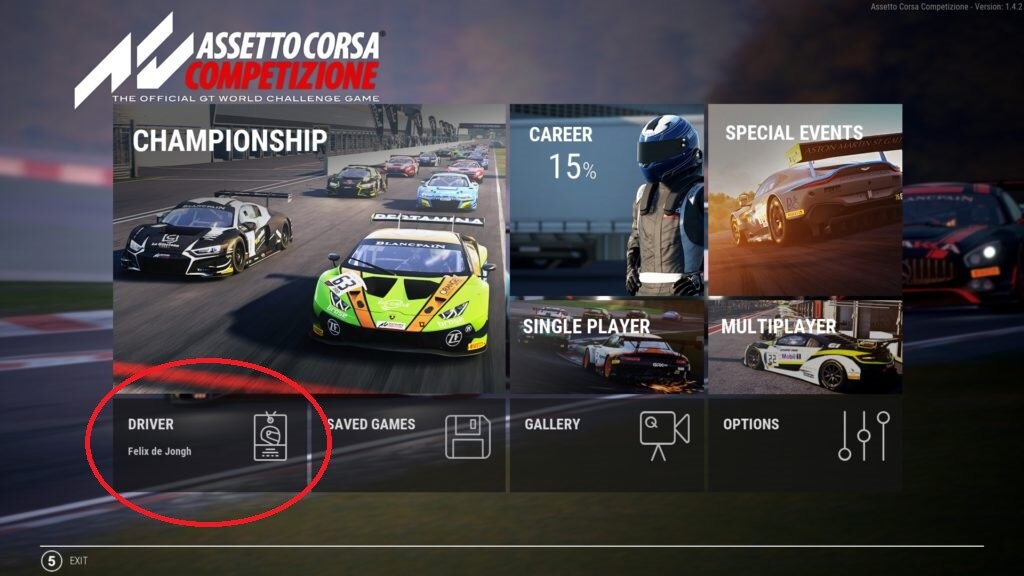 Click on DRIVER (highlighted)