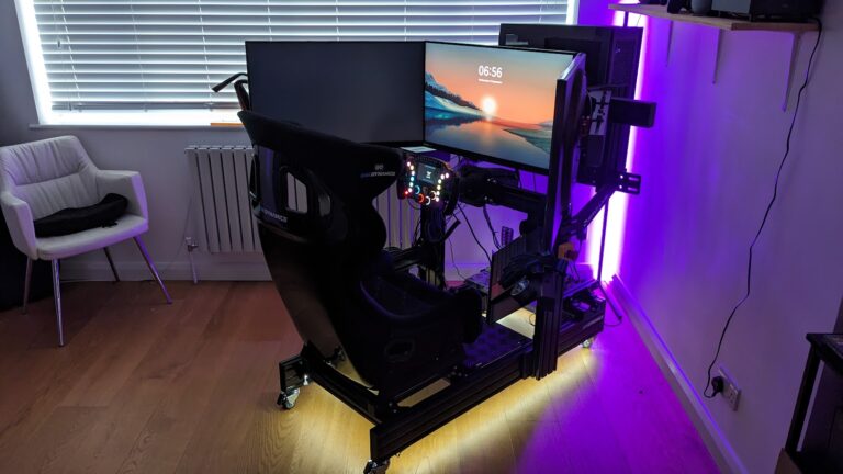 my sim racing setup