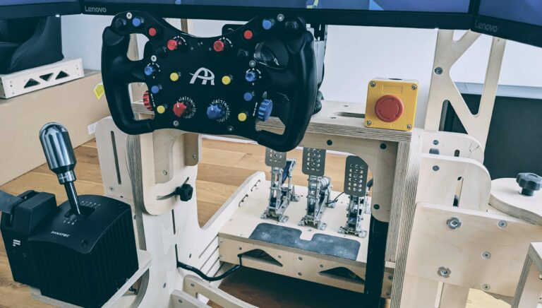 RSR-21 wooden racing cockpit