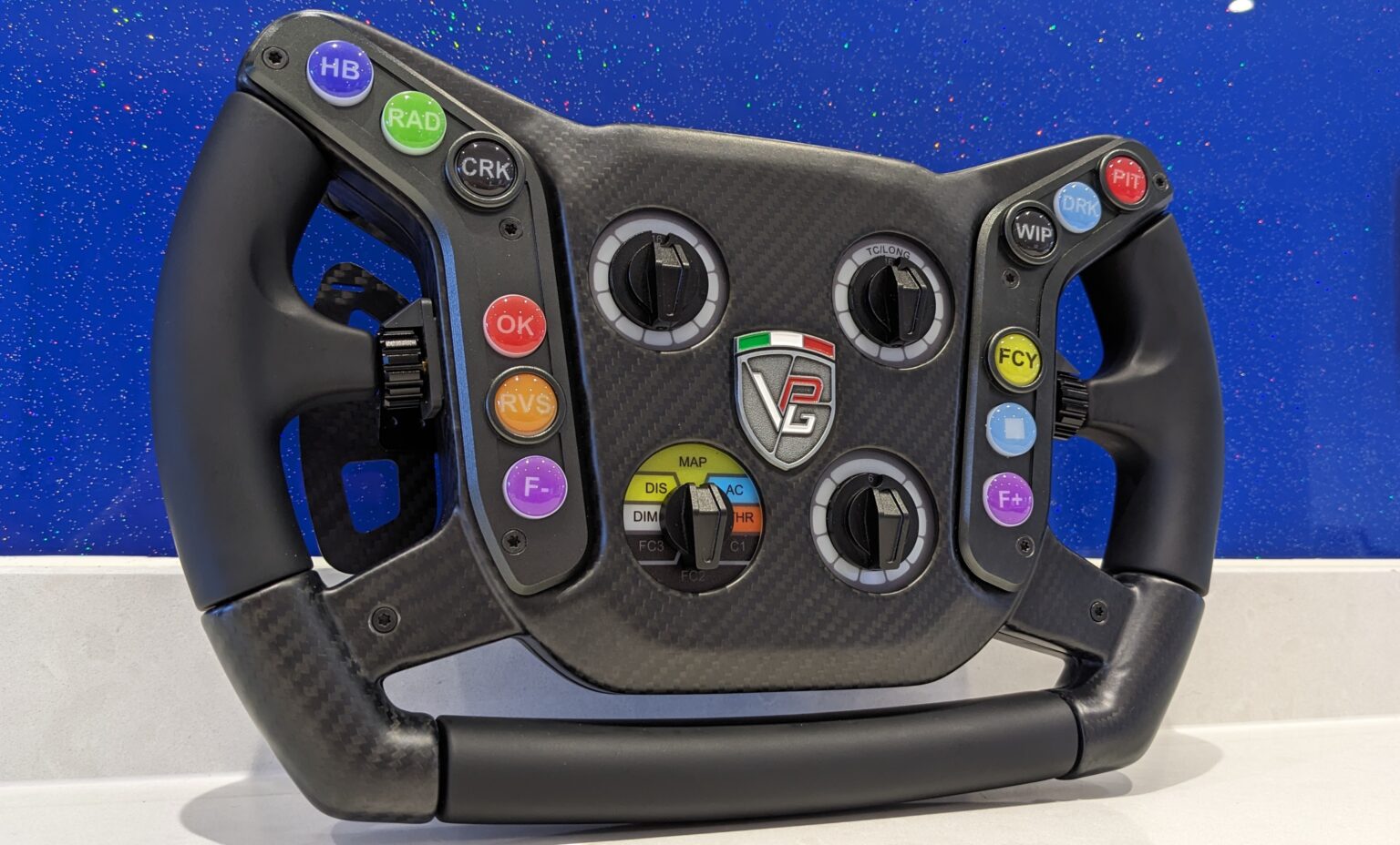 V-PGT Carbon: VPG's latest Sim Racing Wheel is Full Carbon