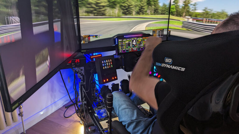 Featured - my simulator with the SGP shifter installed