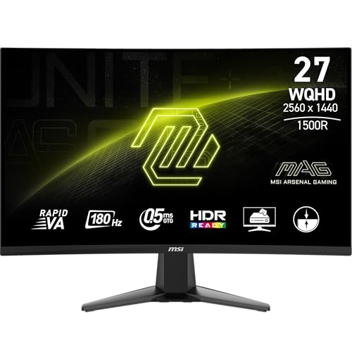 MSI MAG 27CQ6F Gaming Monitor