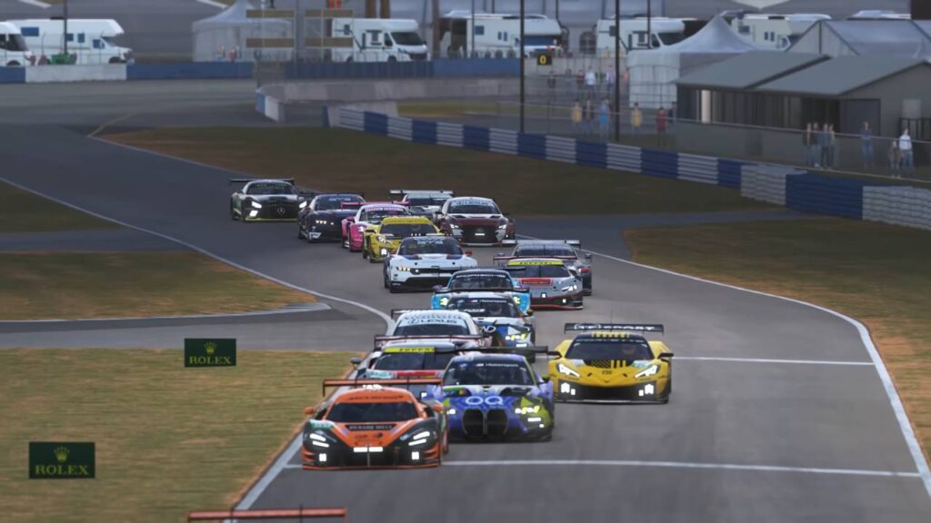 LMU (Le Mans Ultimate) race start