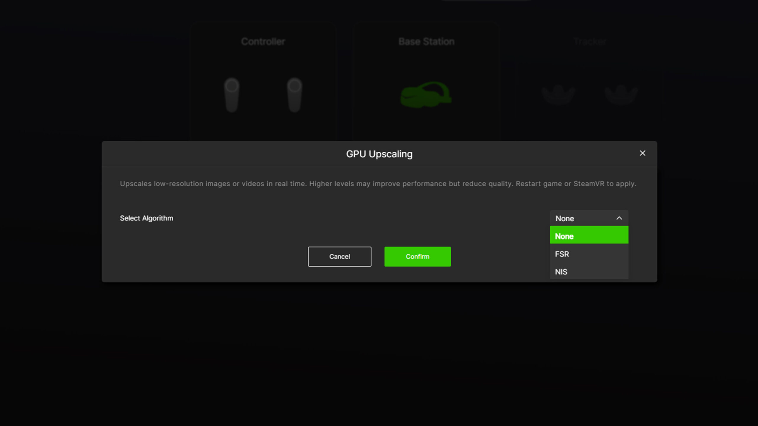 GPU upscaling options