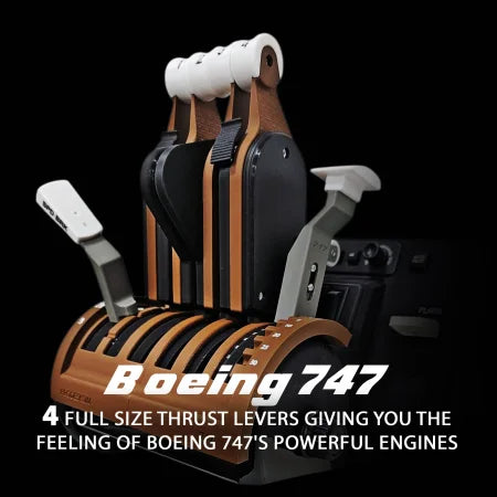 747 Advanced - ProDeskSim Boeing throttle addon
