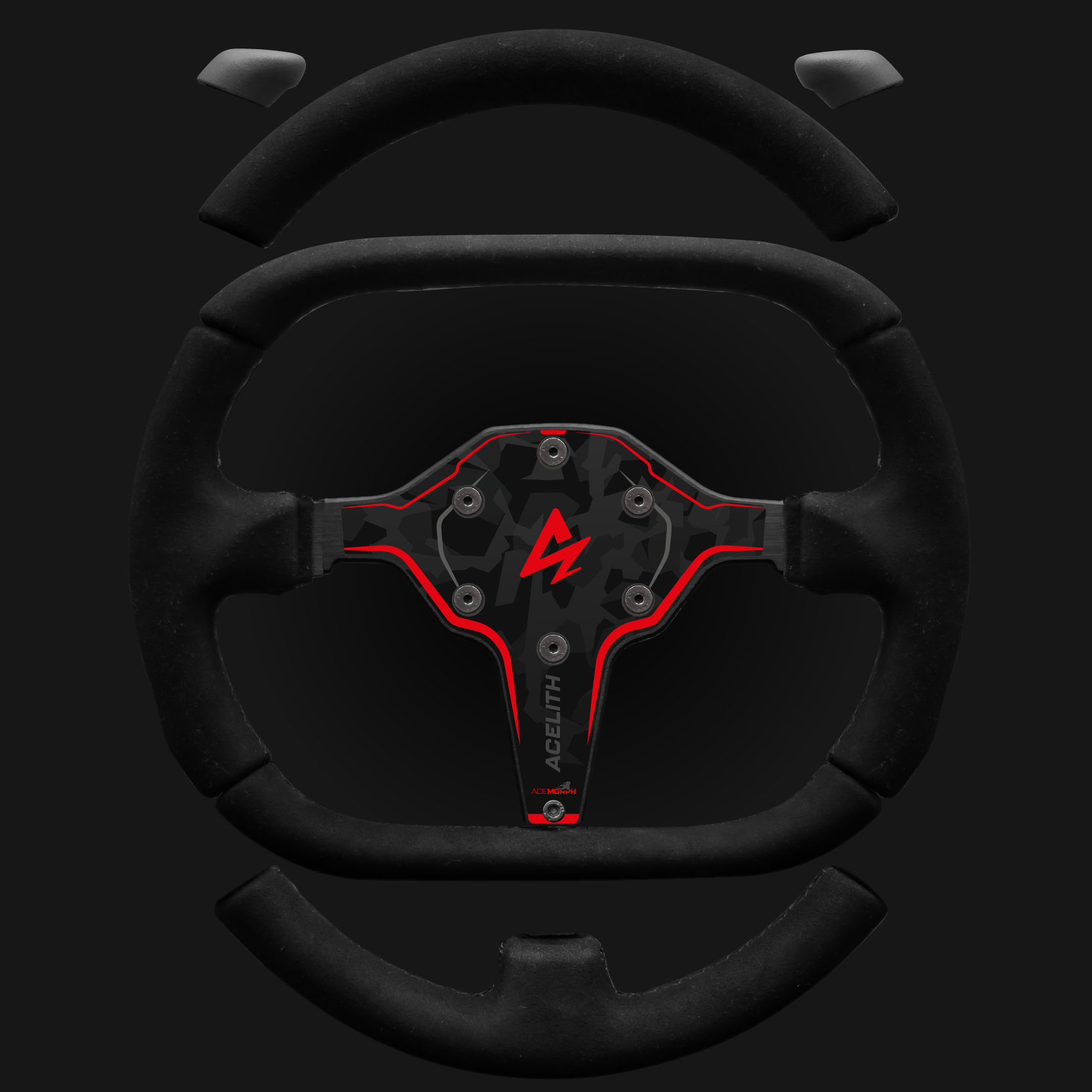 Acelith Ace Morph U30 - Acelith modular sim racing wheel
