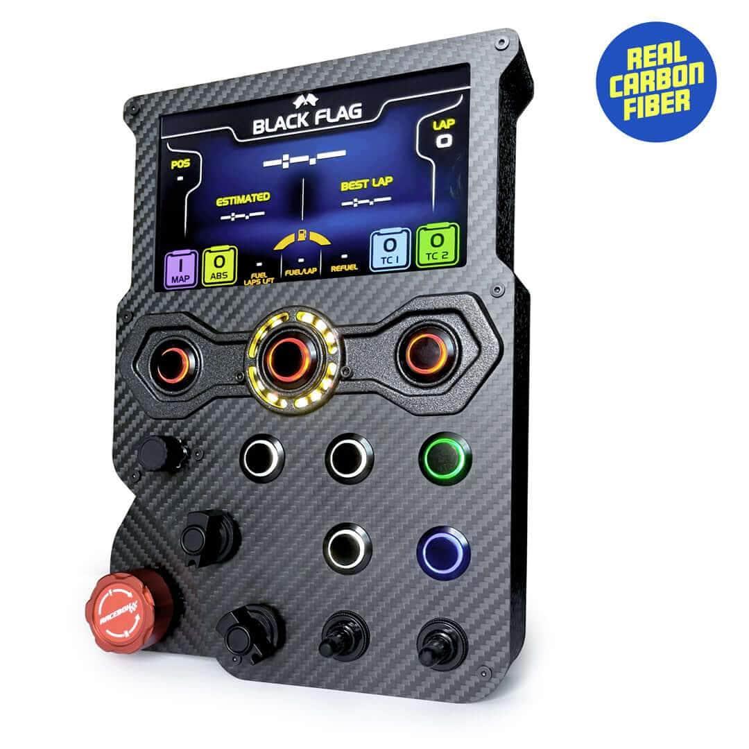 Racebox GT-LM Carbon Fiber Button Box - Racebox sim racing flagship