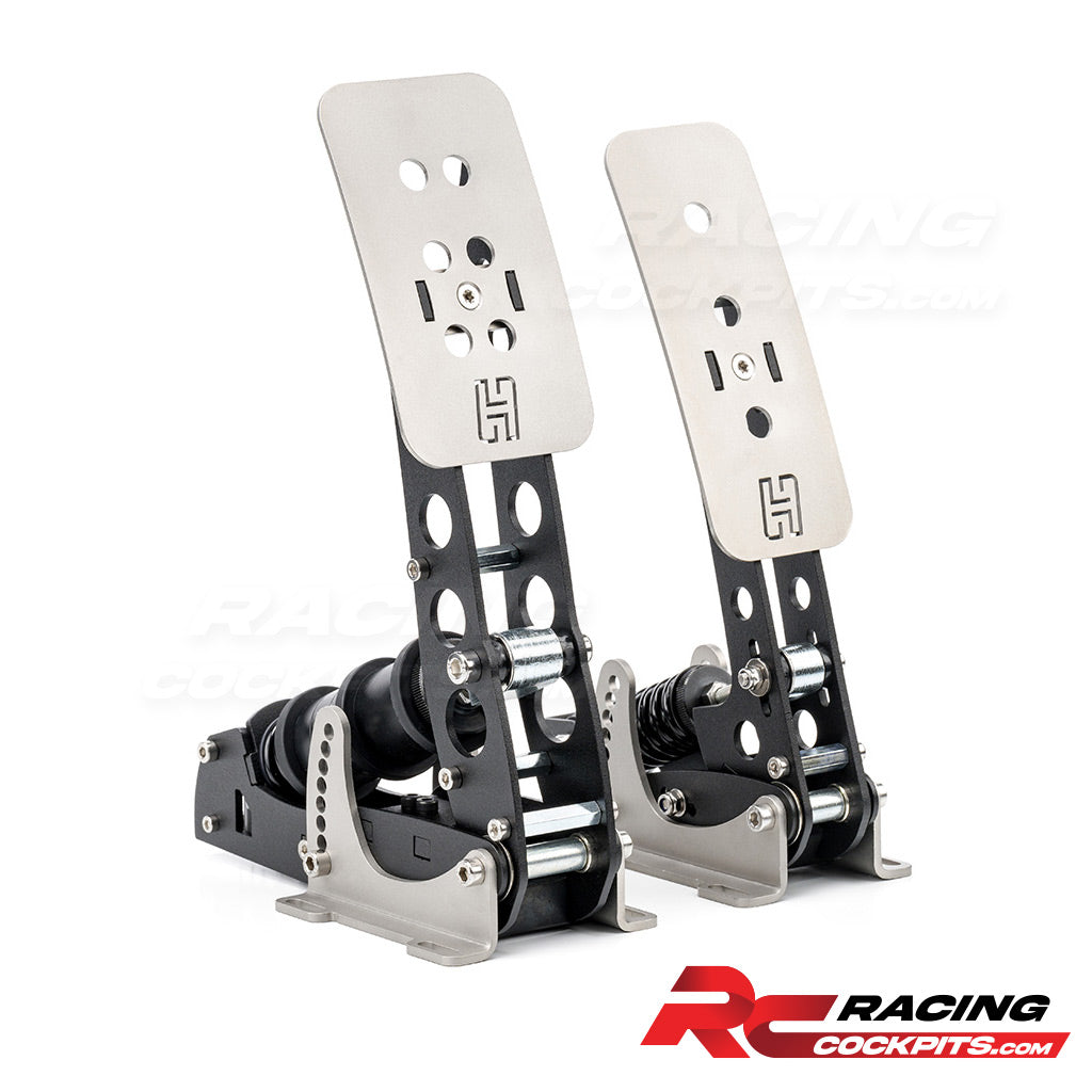 Heusinkveld Sprint Black pedals - Racing Cockpits sim racing pedal set