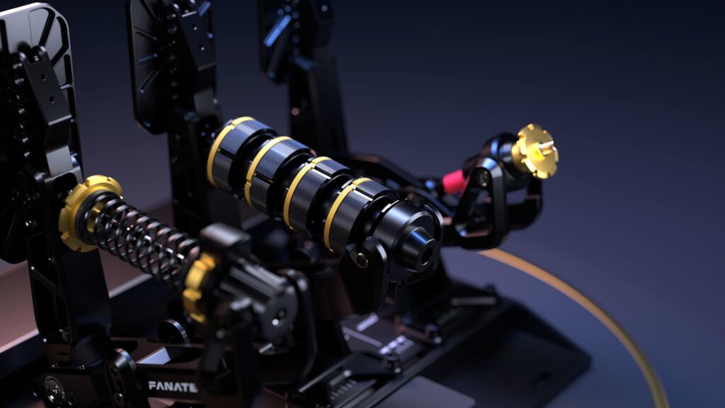 Fanatec Podium Pedal Detail