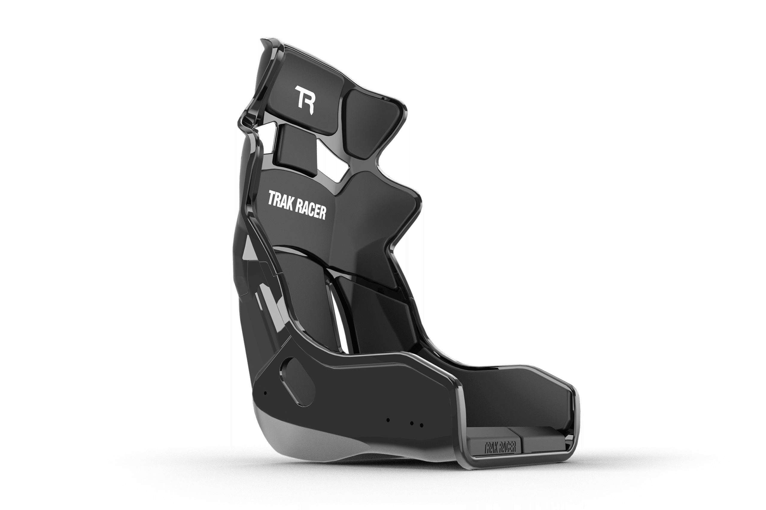 Trak Racer GT Fiberglass Sim Racing Seat - high gloss black