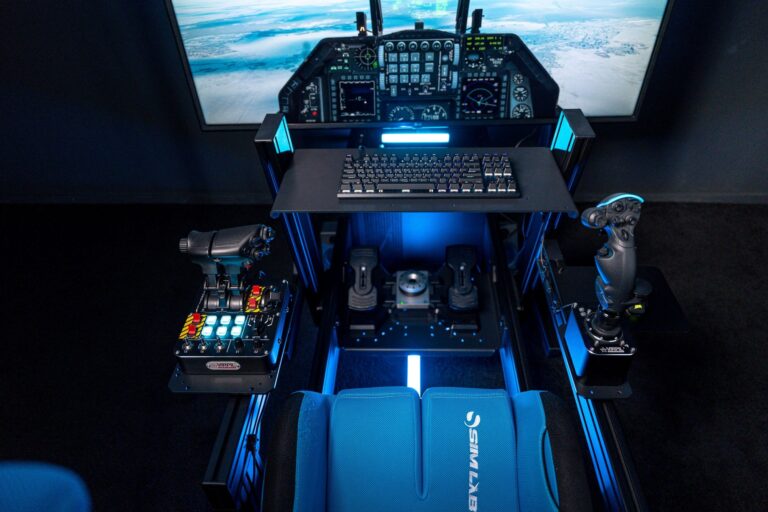 Sim Lab cockpit