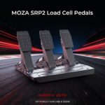MOZA SRP2 Load Cell Pedals - official product image