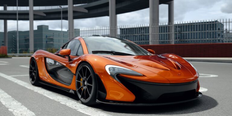 McLaren P1 mod in Assetto Corsa - one of the iconic mod cars used to test wheel and FFB settings