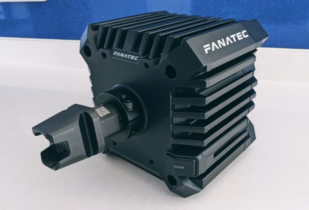 Richard's Fanatec CSL DD wheel base with the QR2 shaft