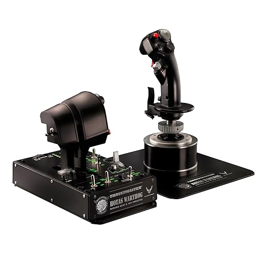 Thrustmaster HOTAS Warthog - metal flight stick and dual throttle replica of A-10C controls