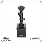 MOZA AB6 Flight Simulator Bundle including MHG flight stick and desk clamp - $399 entry-tier force feedback bundle