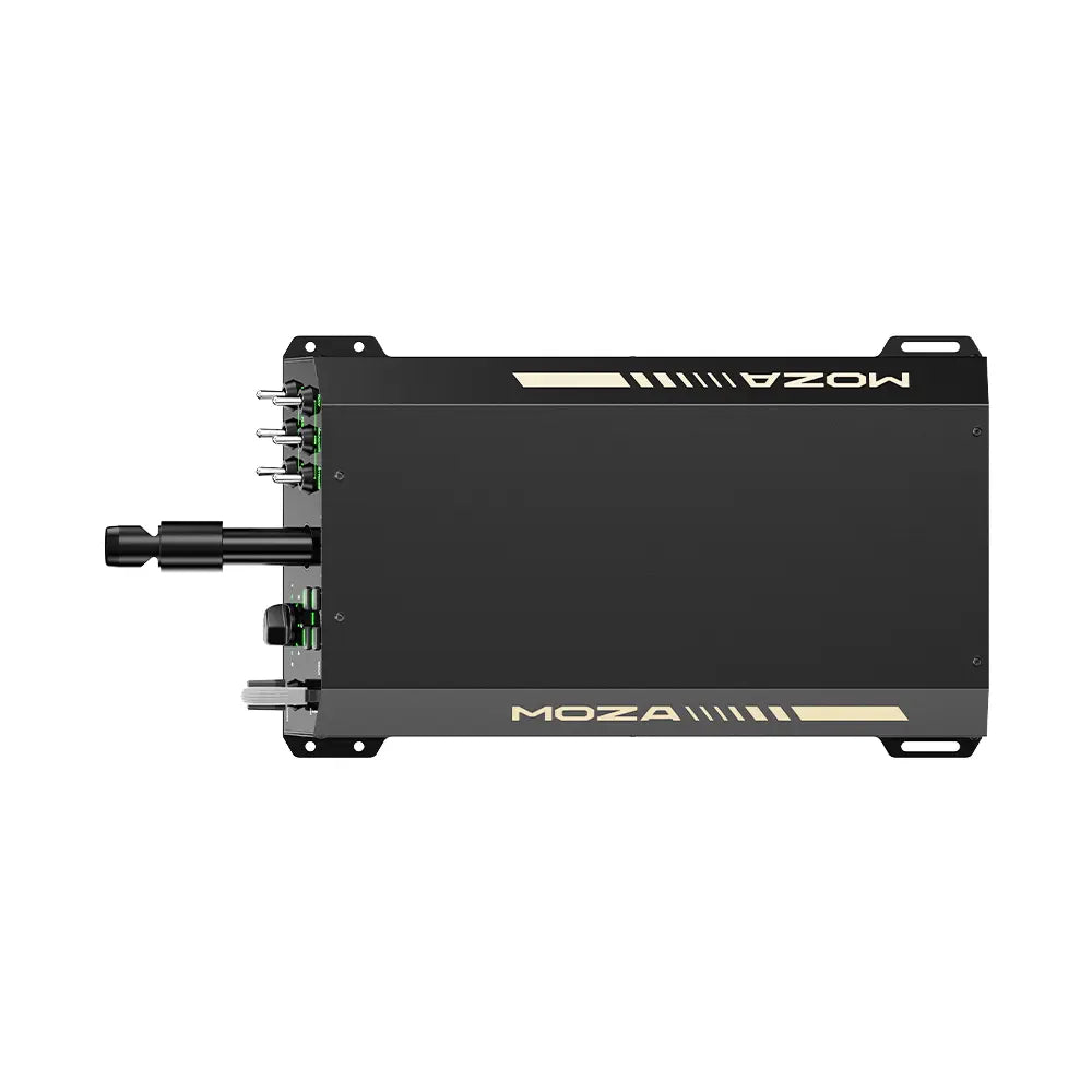 MOZA AY210 force feedback yoke base with quick-release mount - 9Nm continuous roll torque, 210N pitch push force