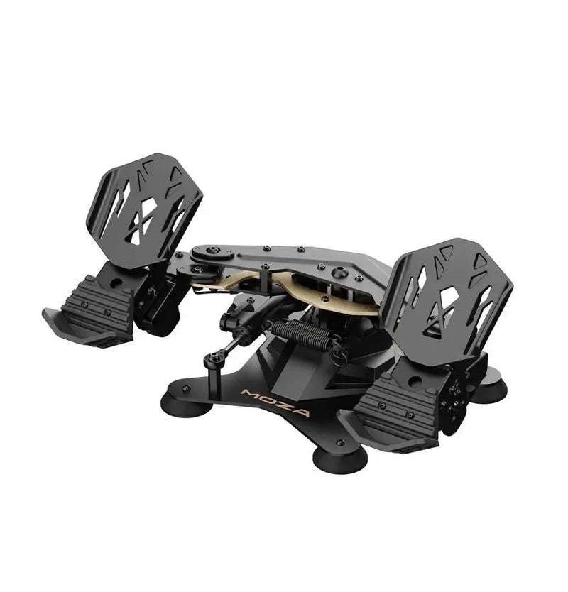 MOZA MRP rudder pedals frontside view