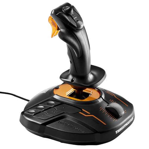 Thrustmaster T.16000M FCS flight stick - black ambidextrous joystick with throttle slider on base