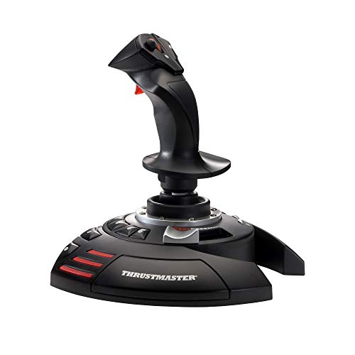 Thrustmaster T-Flight Stick X - entry-level joystick with weighted base and integrated throttle