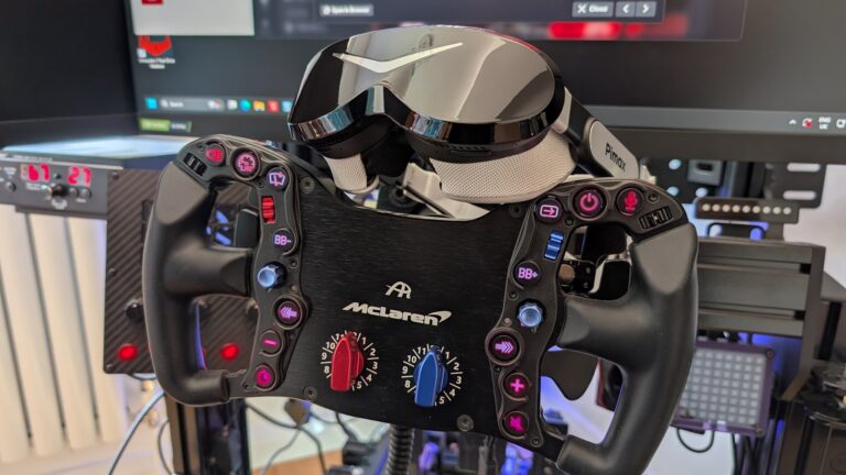 Pimax Dream Air on my sim racing setup