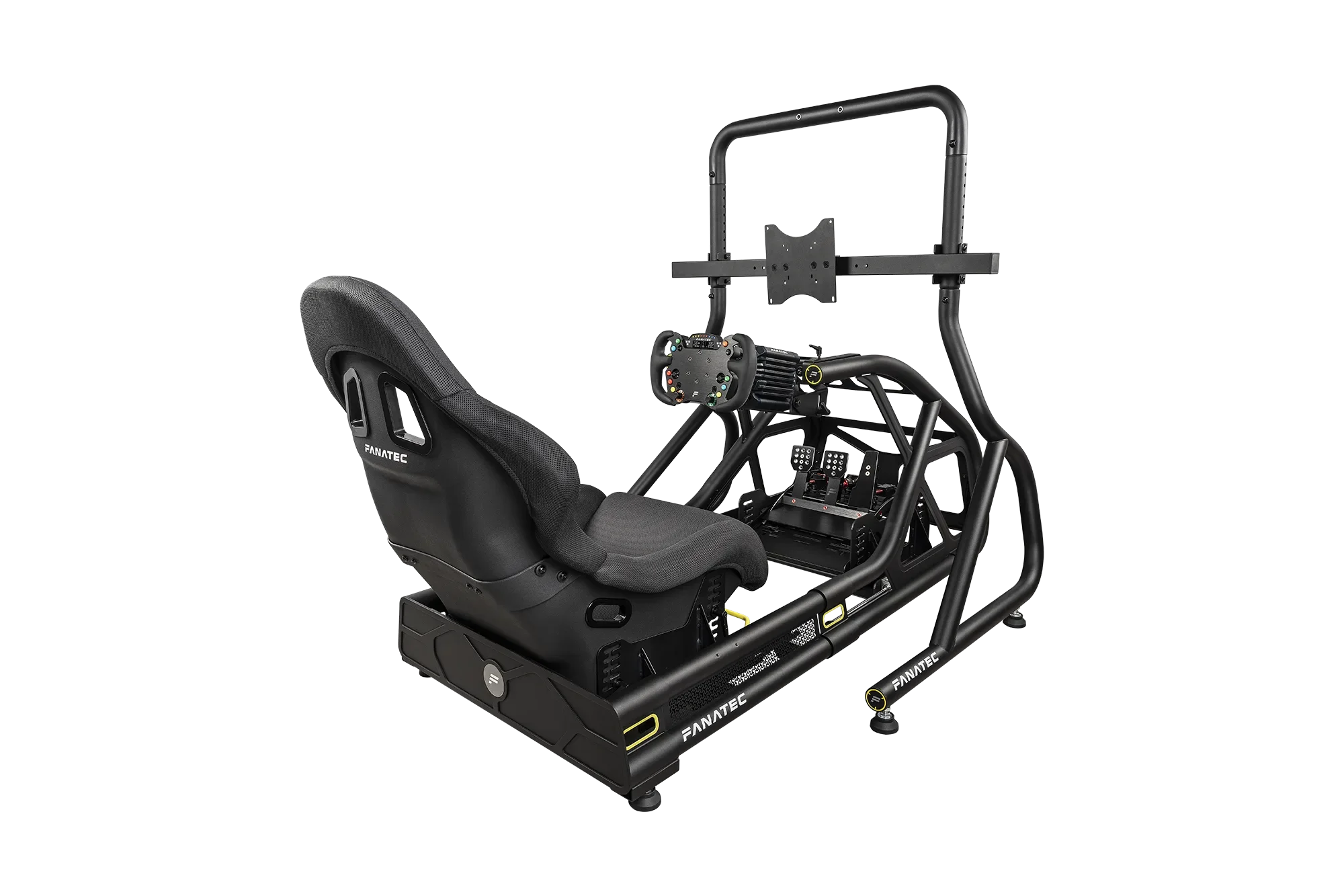 Fanatec ClubSport GT Cockpit GT3 Endurance Bundle - complete sim racing rig with seat, DD+ wheelbase, GT3 wheel and ClubSport V3 pedals