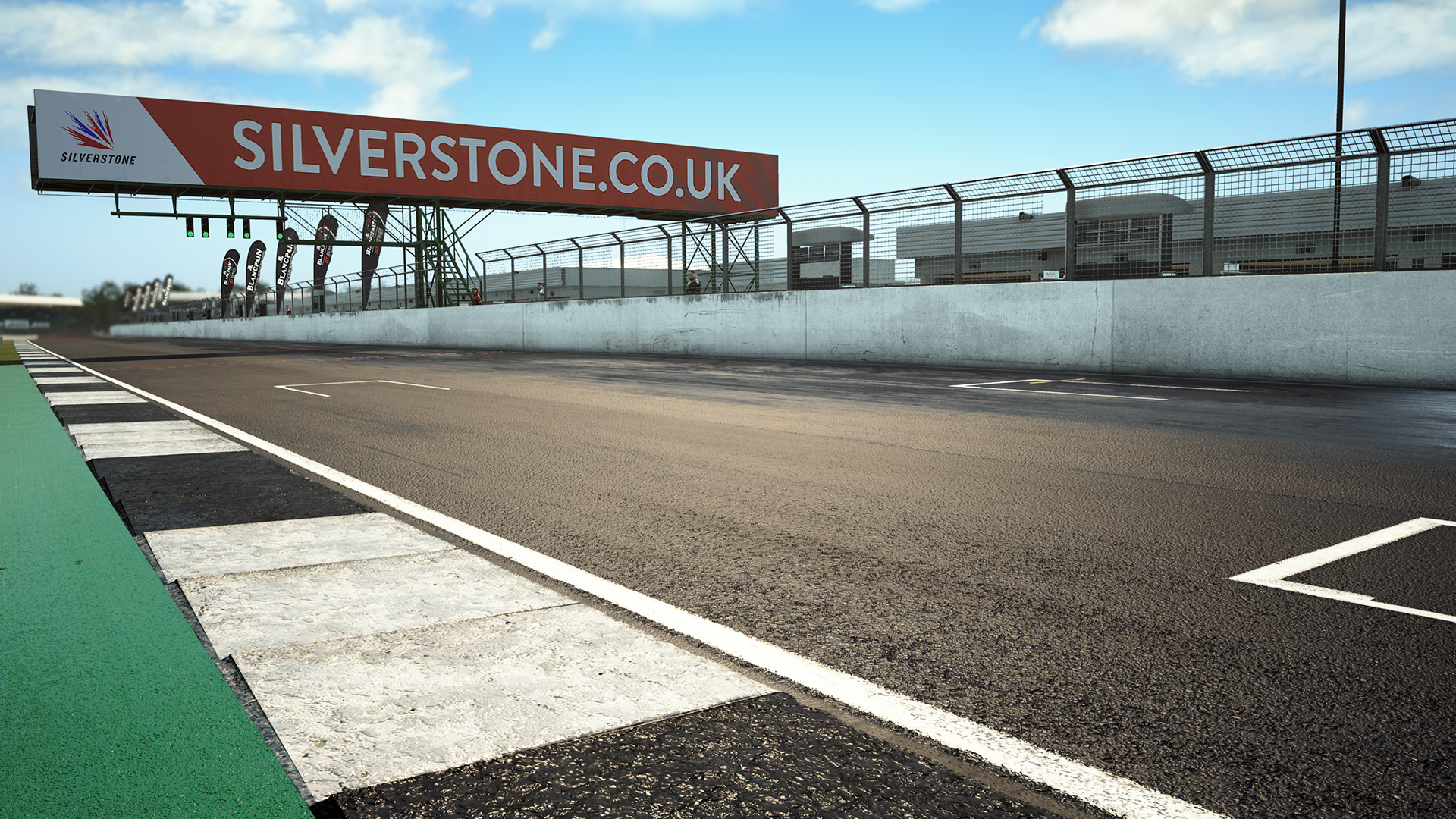 On the grid at Silverstone in ACC
