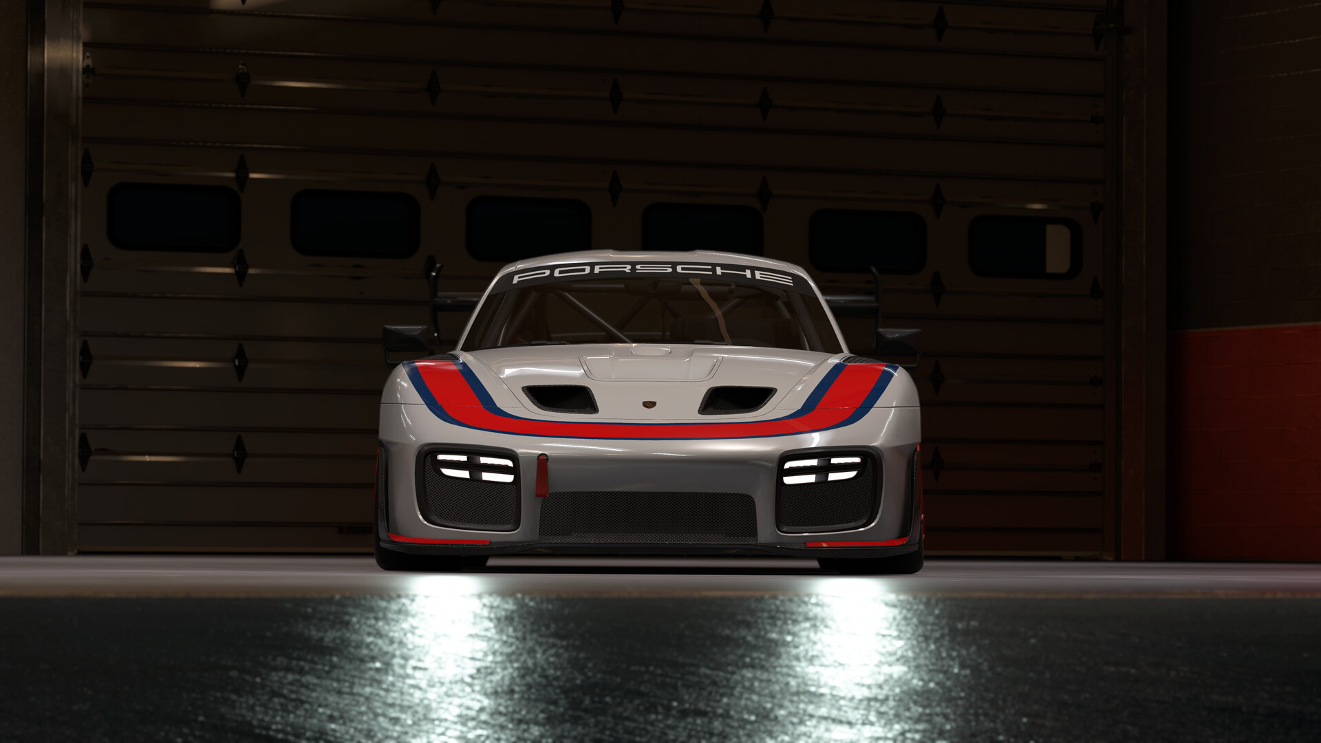 Assetto Corsa EVO gameplay - Porsche 935 in the garage
