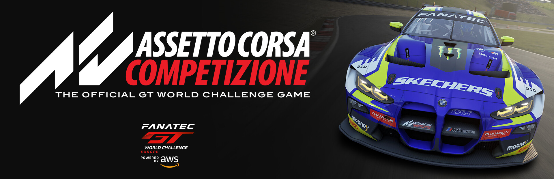Assetto Corsa Competizione official key art
