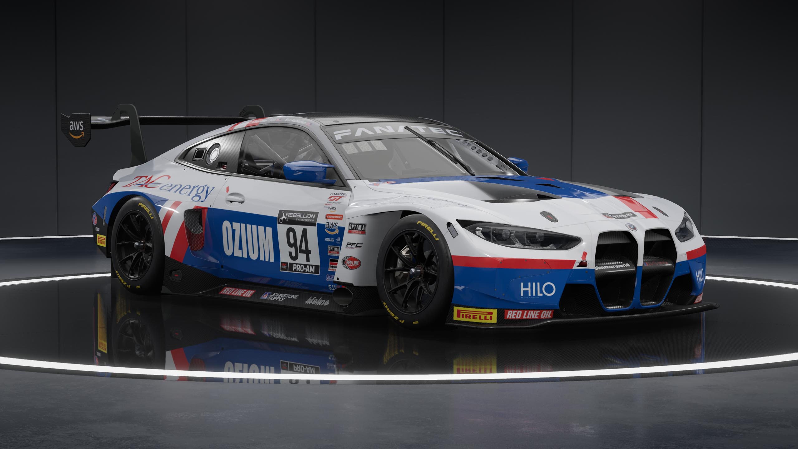BMW M4 GT3 racing car in Assetto Corsa Competizione