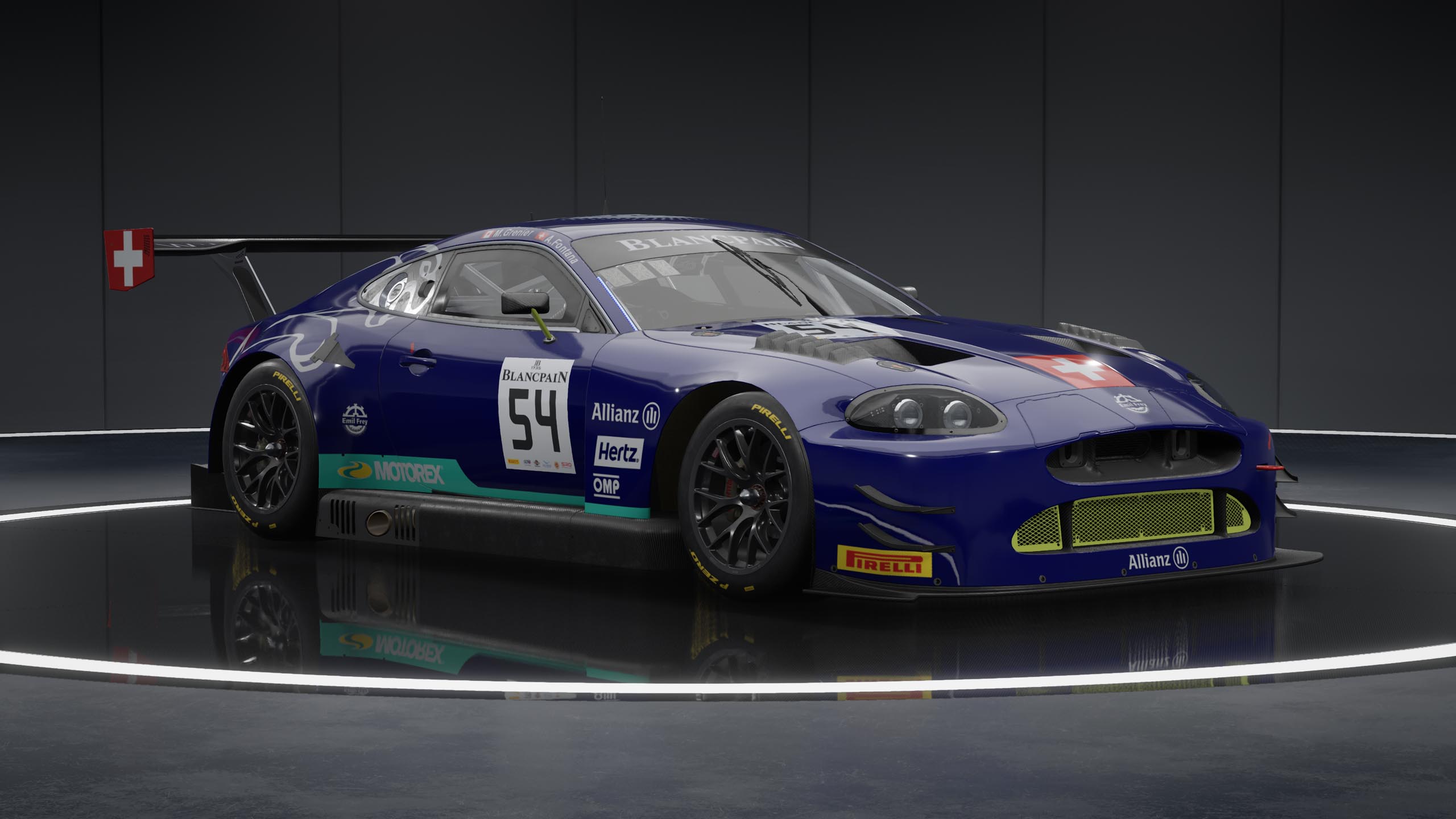Emil Frey Jaguar G3 racing car in Assetto Corsa Competizione
