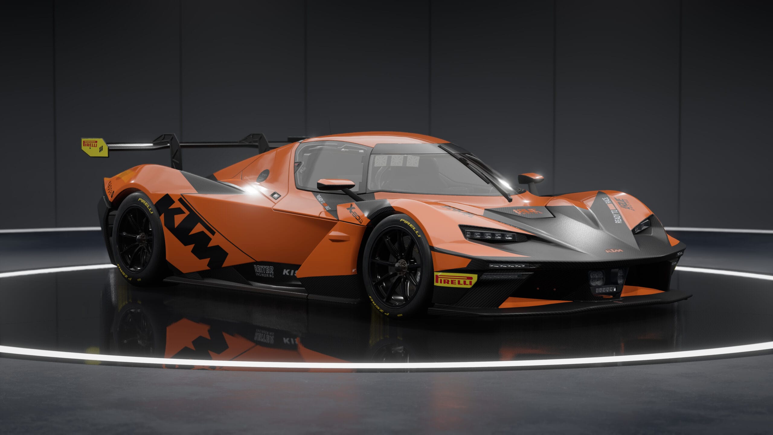 KTM X-Bow GT2 racing car in Assetto Corsa Competizione