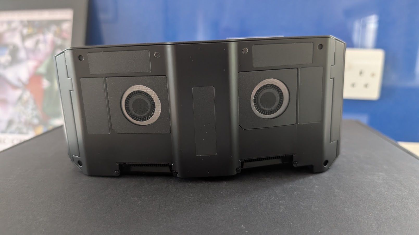 The Pimax Crystal Super micro-OLED optical engine box on arrival