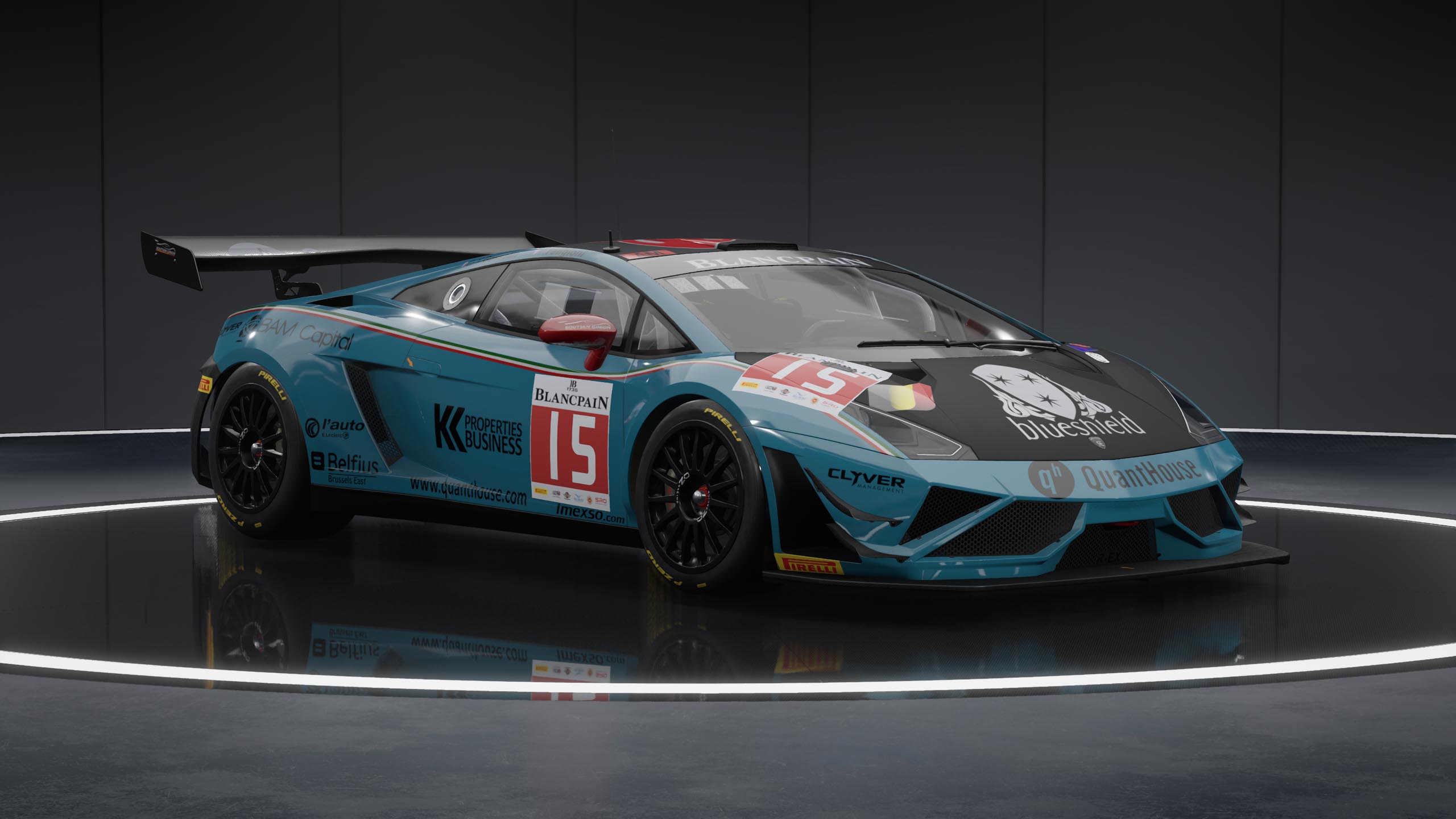 Reiter Engineering R-EX GT3 racing car in Assetto Corsa Competizione