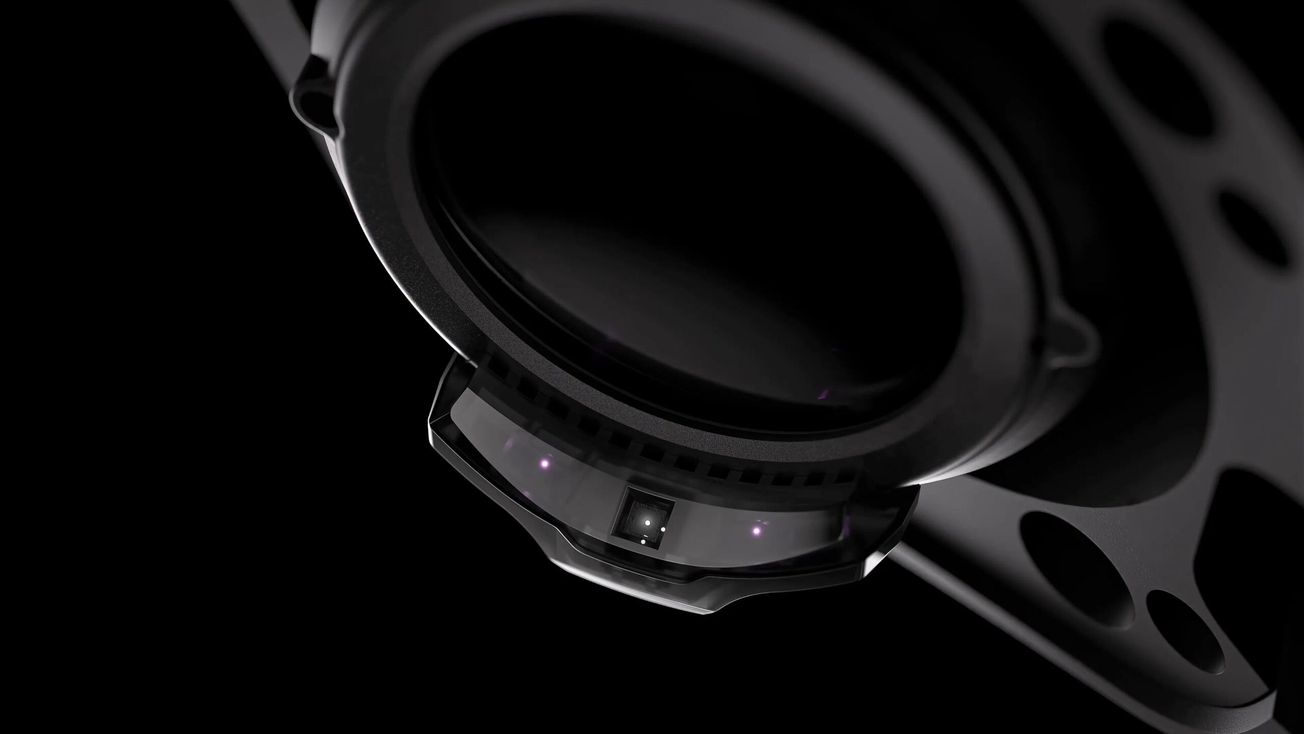 Bigscreen Beyond 2e eye-tracking sensor under the lens