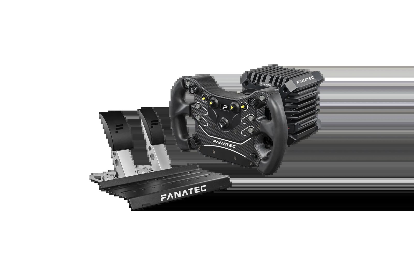 Fanatec CSL DD Ready2Race GT3 bundle: CSL DD base, GT3 wheel and CSL pedals