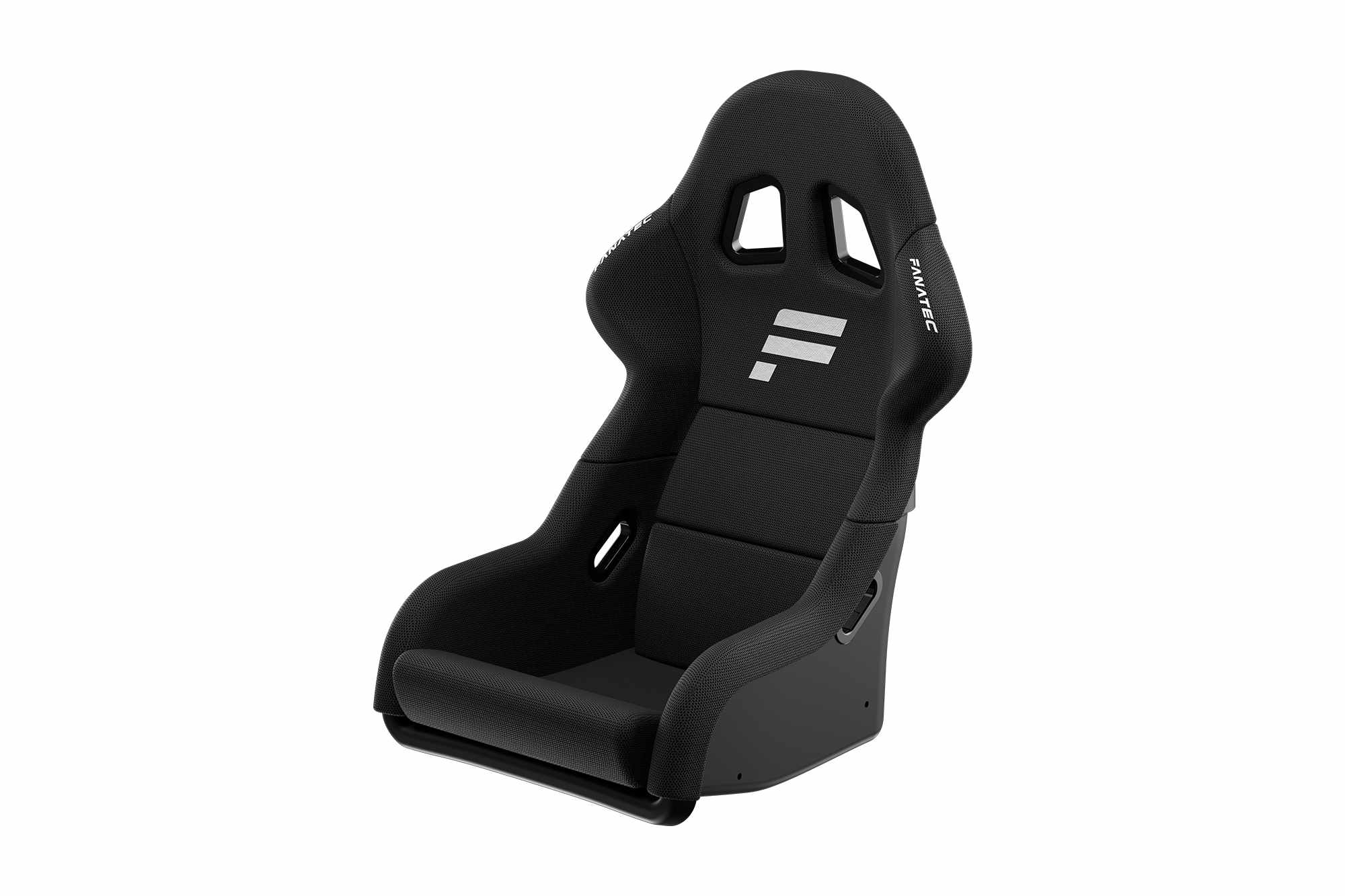 Fanatec GT Cockpit Seat, black padded and ventilated bucket seat