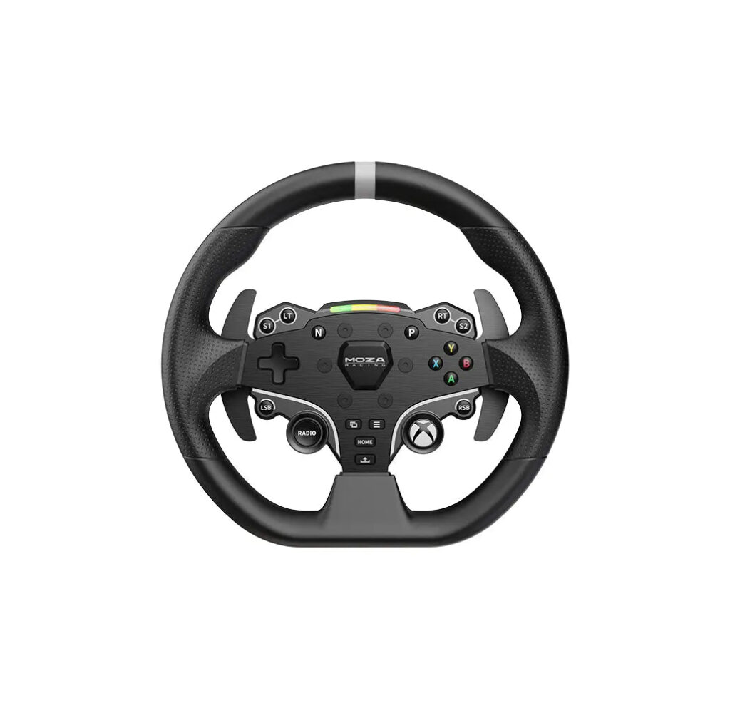 Moza ESX round steering wheel for PC and Xbox