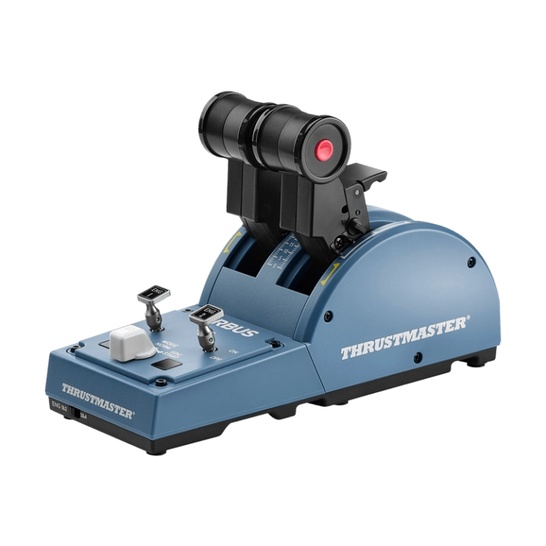 Thrustmaster TCA Quadrant Airbus Edition with two thrust levers