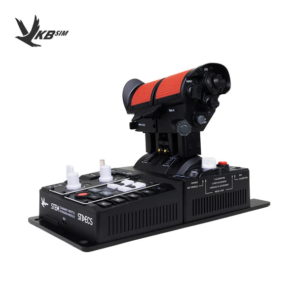 VKB STECS Mk.II Standard throttle on its steel base plate